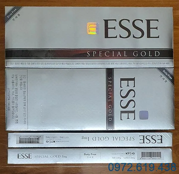 thuoc la esse special gold bac - ava